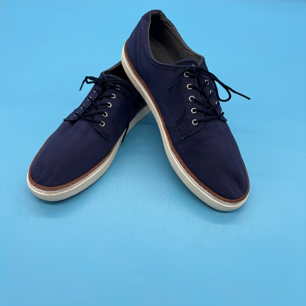 Gant Men's Blue Canvas Cotton Twill Lace Up US 11.5